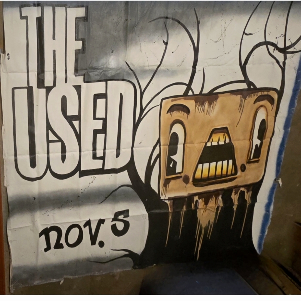 'The Used' Concert Promo artwork.